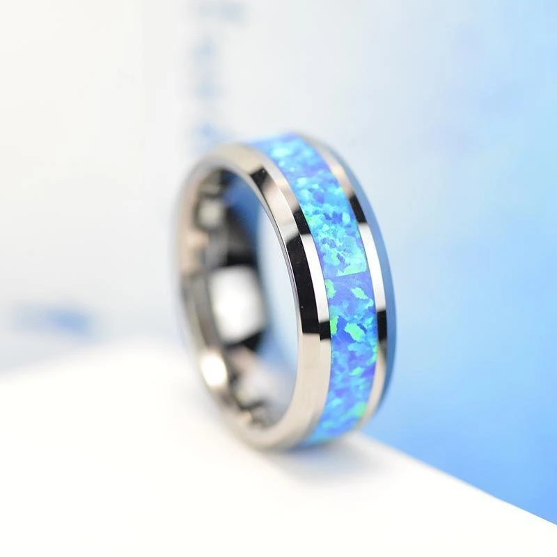 Wedding Rings Finger Rings Jewelry Rings 8mm Stainless Steel Rings For Men