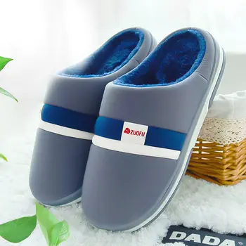 

Plus size 47/48/49 Mens Shoes Male Home Winter Warm Furry Shoes Unisex Couples Mixed colors Plush Slippers Slides