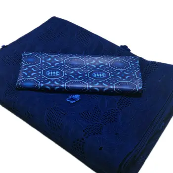 

Swiss Voile Lace In Switzerland Embroidery Swiss voile Lace Fabric With handmade bazin matching 2.5yards+2.5yards