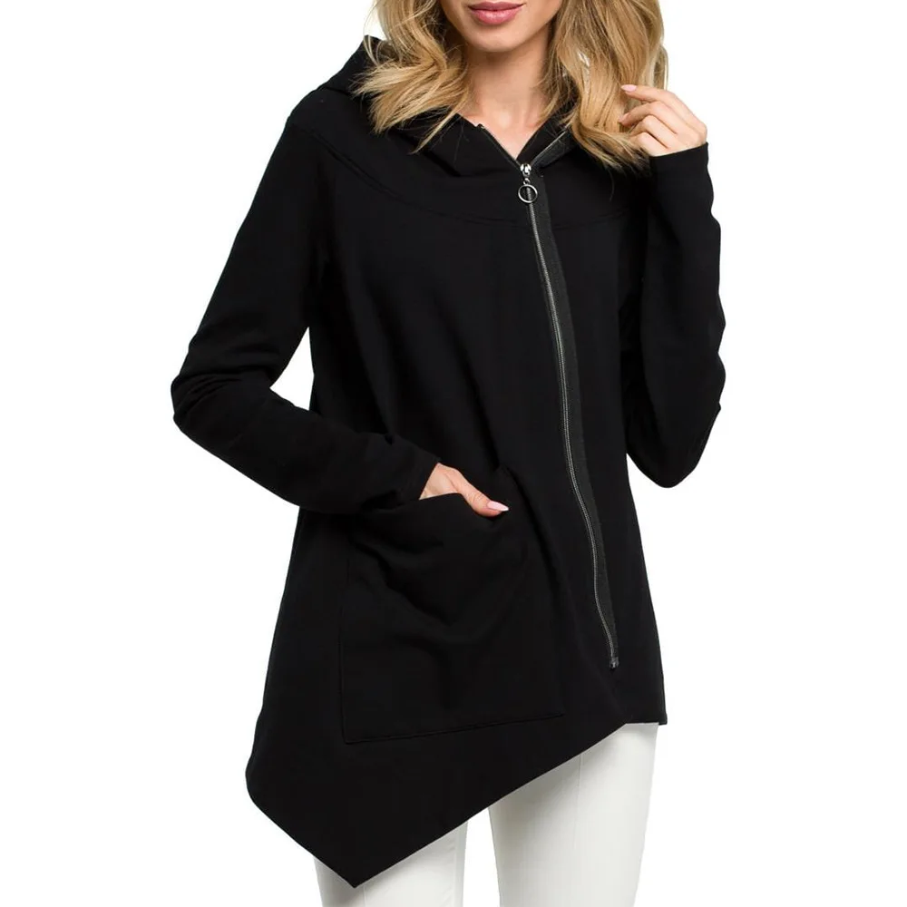 

2019 Fashion Windbreaker Jacket Women Winter Coats Large Pocket Basic Jackets Bomber Thin Women's Hooded Jacket Female Outwear