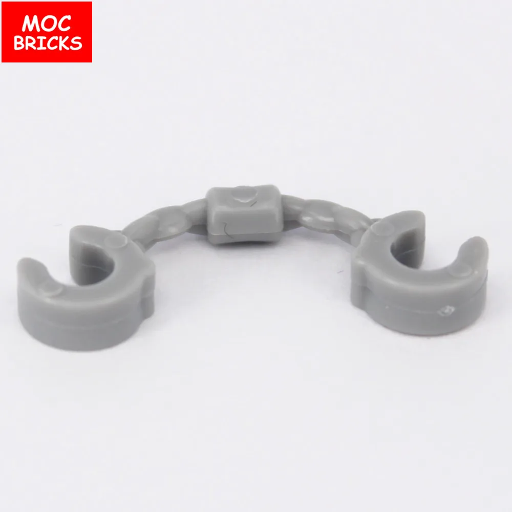 50 шт./лот кубики moc посуда наручники подходят с 61482 оружие заключенный