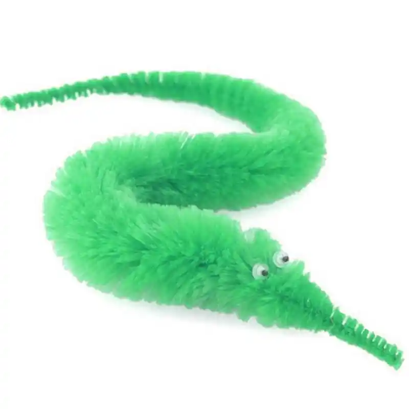 Magia twisty fuzzy worm mexer em movimento cavalo do mar crianças close-up rua comédia truques de magia brinquedos por atacado dropship