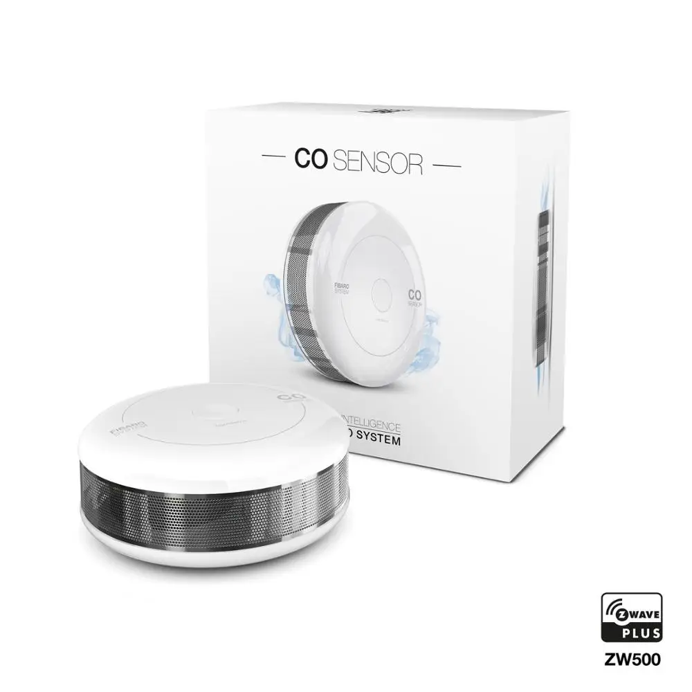 Fibaro Co Sensor Fgcd 001 Ultra Light Compact Battery Powered Carbon Monoxide Detector Zwave Smart Home Home Automation Kits Aliexpress