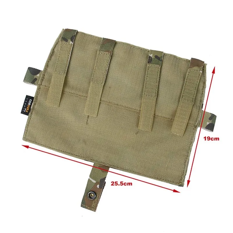 Сумка для магазина TMC Molle M4 тройная Мультикам тактического AVS JPC2.0 жилет передняя