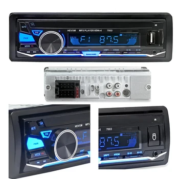 

1din Car Bluetooth Radio Player Stereo Fm Mp3 Usb Sd Mmc Aux Card Player Audio Player