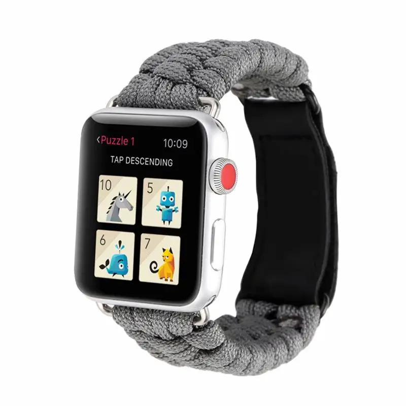 Ремешок для apple watch band 44 мм apple watch 5 4 3 2 1 iwatch band 42 мм correa 38 мм 40 мм нейлон pulseira ремешок для часов браслет ремень
