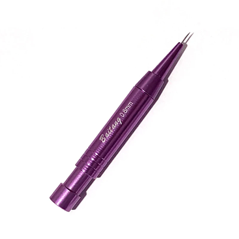 Herramienta de siembra de cabello de cejas, pluma de implante de pelo, pluma de siembra de follicle de pelo, nueva herramienta de implantado manual