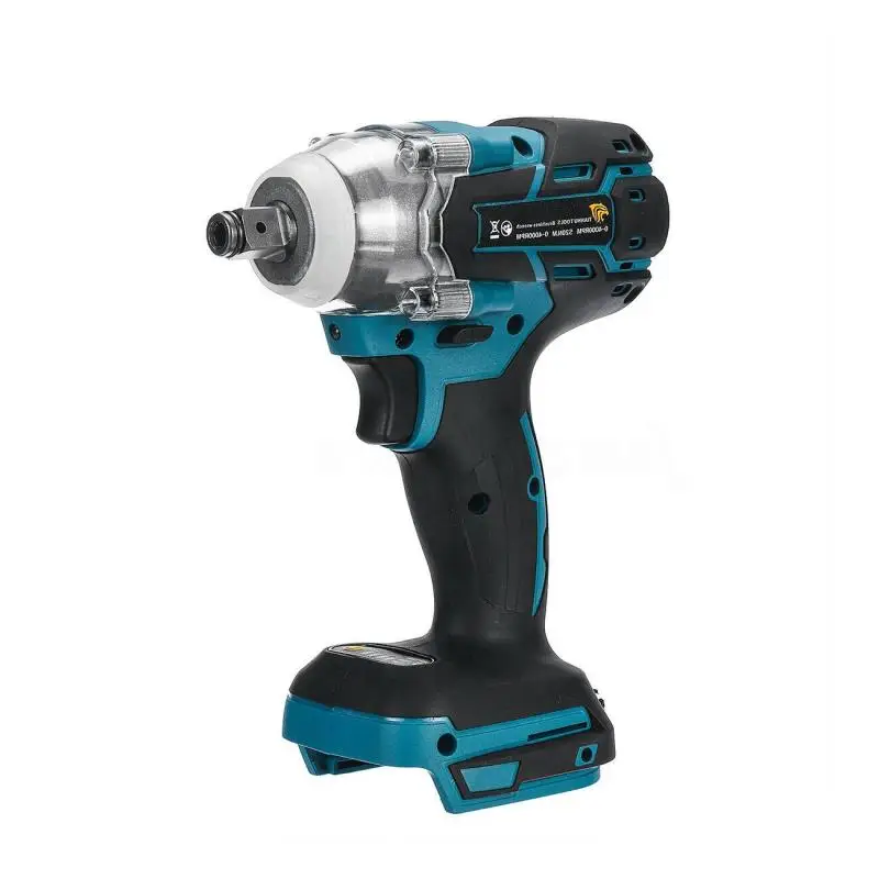 Золото Dreamburgh Горячий Электрический ключ, дюймовый стандарт Аккумуляторный шуруповерт Мощность инструмент Аккумуляторная дрель ударный гайковерт драйвер, адаптированные к 18V Makita Батарея - Цвет: Золото