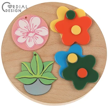 

Cordial Design 50Pcs Jewelry Accessories/Connectors/Hand Made/DIY Pendant/Jewelry Findings & Components/Charms/Earrings Making