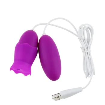 Tongue Vibrators 11 Modes USB Power Vibrating Egg G-spot Massage Licking Clitoris Stimulator Sex Toys for Women 4
