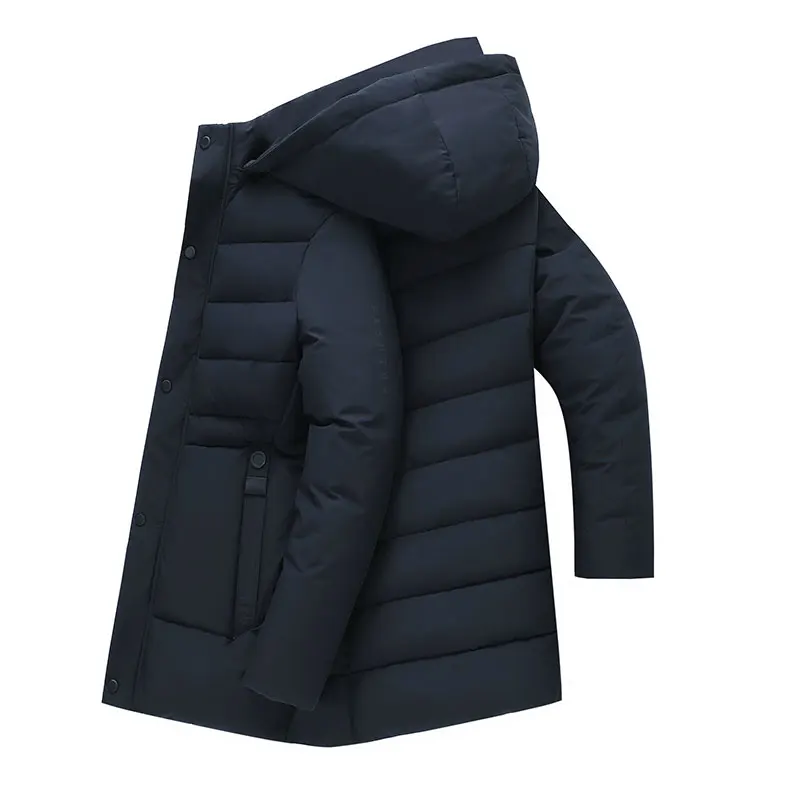 High Quality Winter Men Down& Parkas Cotton-padded Jackets Men' s Casual Velvet Warm Thicken Coats OverCoat Warm Clothing Big