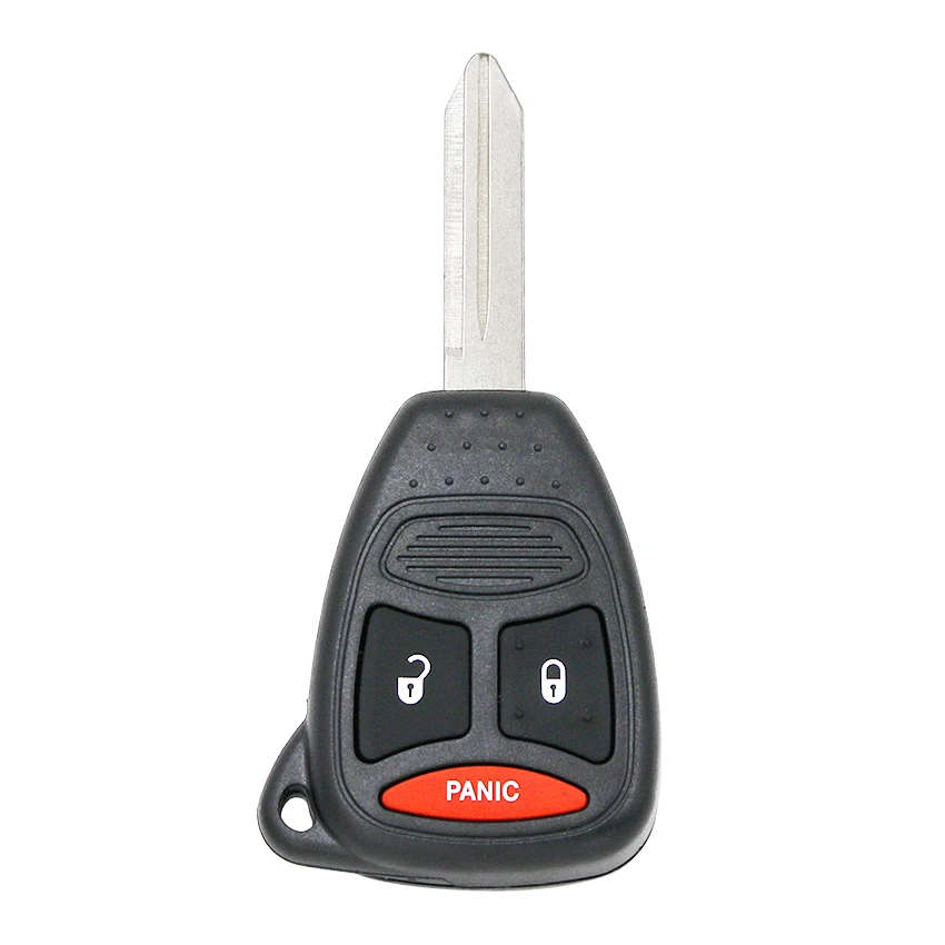 3/4 кнопка дистанционного ключа оболочки чехол для Chrysler 300C Sebring Wrangler для Dodge для Jeep Cruiser компас с резиновый кнопочный коврик