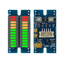 2*12 segment LED Music Audio Spectrum indicator Stereo Dual channel Level Indicator VU Meter Volume level Indicator DC 5V