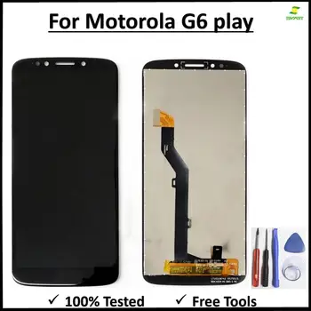 

For Motorola G6 PLAY MOTO G6 Play LCD XT1922 Display Touch Screen Digitizer Assembly Replacement For Moto G6 Play LCDs +Tool