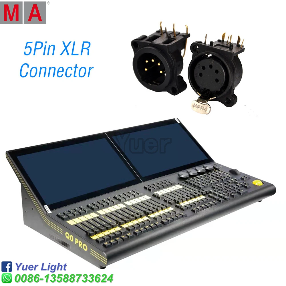 5PIN MA Q0 PRO консольный, DMX 512 сценический светильник ing контроллер DJ диско контроллер светодиодный стробоскоп Par Светильник Moving Head светильник контроллер - Цвет: 5PIN