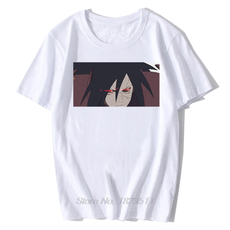 Футболка Uchihaban мужская хлопковая крутая тенниска с коротким рукавом в стиле