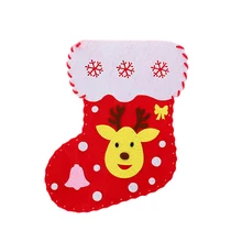 1 шт. рождественские чулки наклейки DIY Забавные куклы детские игрушки развивающие игрушки семейные вечерние карнавальные рождественские игры подарок