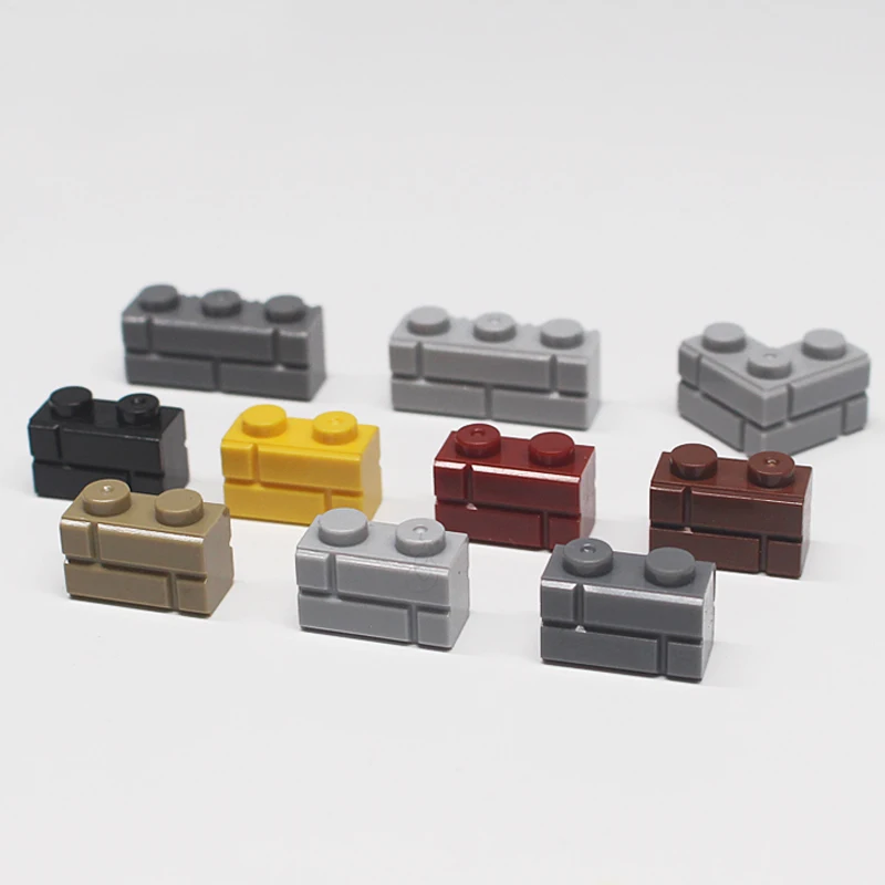 

City Plants DIY Block Brick 1X2 Wall Brick MOC Building Blocks Parts Compatible with Legoed Blocks Creative Children Toys Gifts