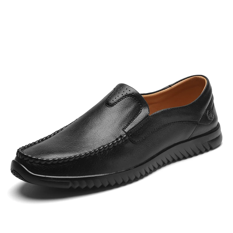 

Vintage Loafers Men Shoes Soft Leather Dress Shoes 2022 Fashion Mens Driving Shoes Classic Slip On Flats Outdoor Man Moccasins