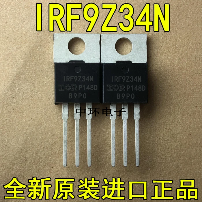 10 шт./лот F9Z34N IRF9Z34NPFB ИК-220 полевого транзистора 19A 55В
