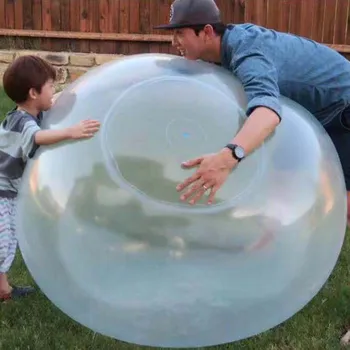 

Oversized Baby Bubble Balls Soft Squishys Air Water Filled Balloons Blow Up For Children Summer Outdoor Games Bath Balloon Toys
