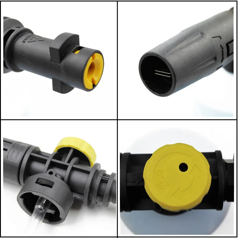 Foam Cannon Foam Sprayer Pressure Washer Foam Nozzle Car Washing Foam Pot For AR Nilfisk Karcher Lavor STIHL Huter Interskol Elitech Bosh Pressure Washer