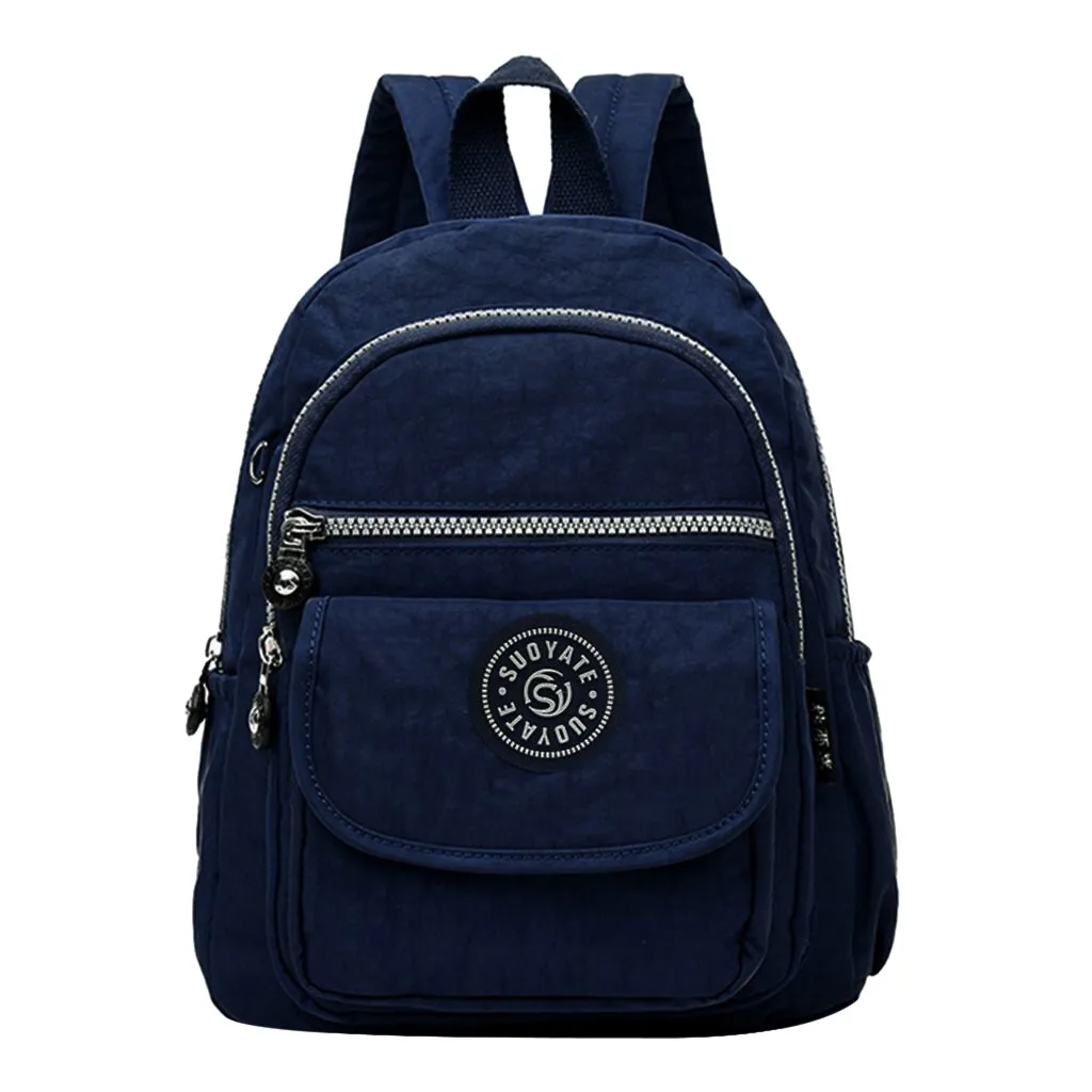 Рюкзаки, школьная сумка для девочек и мальчиков, водонепроницаемый рюкзак большой емкости, нейлоновые дорожные рюкзаки, противоугонная школьная сумка# G2 - Цвет: Dark Blue