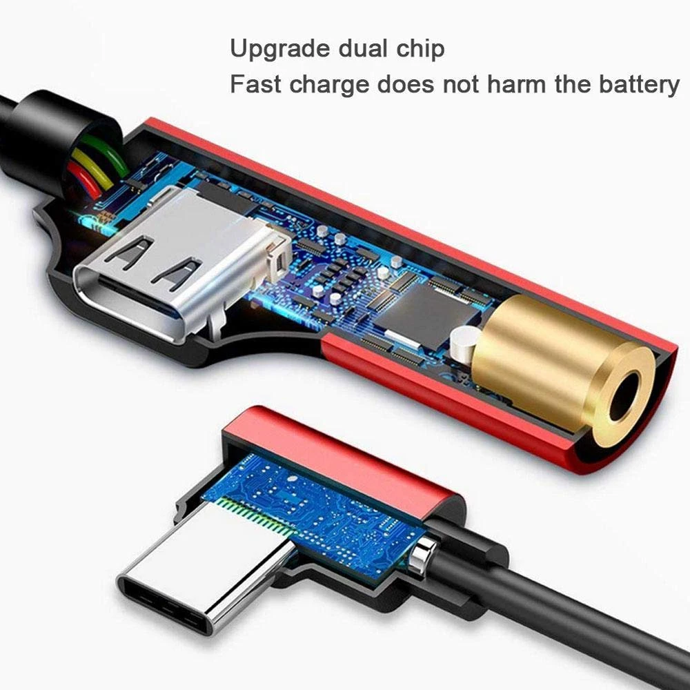 Тип-c аудио сплиттер Aux 3,5 usb type C до 3,5 мм разъем для наушников кабель для наушников адаптер для наушников зарядное устройство Usb-C для Xiaomi Mi6 Mix2 huawei