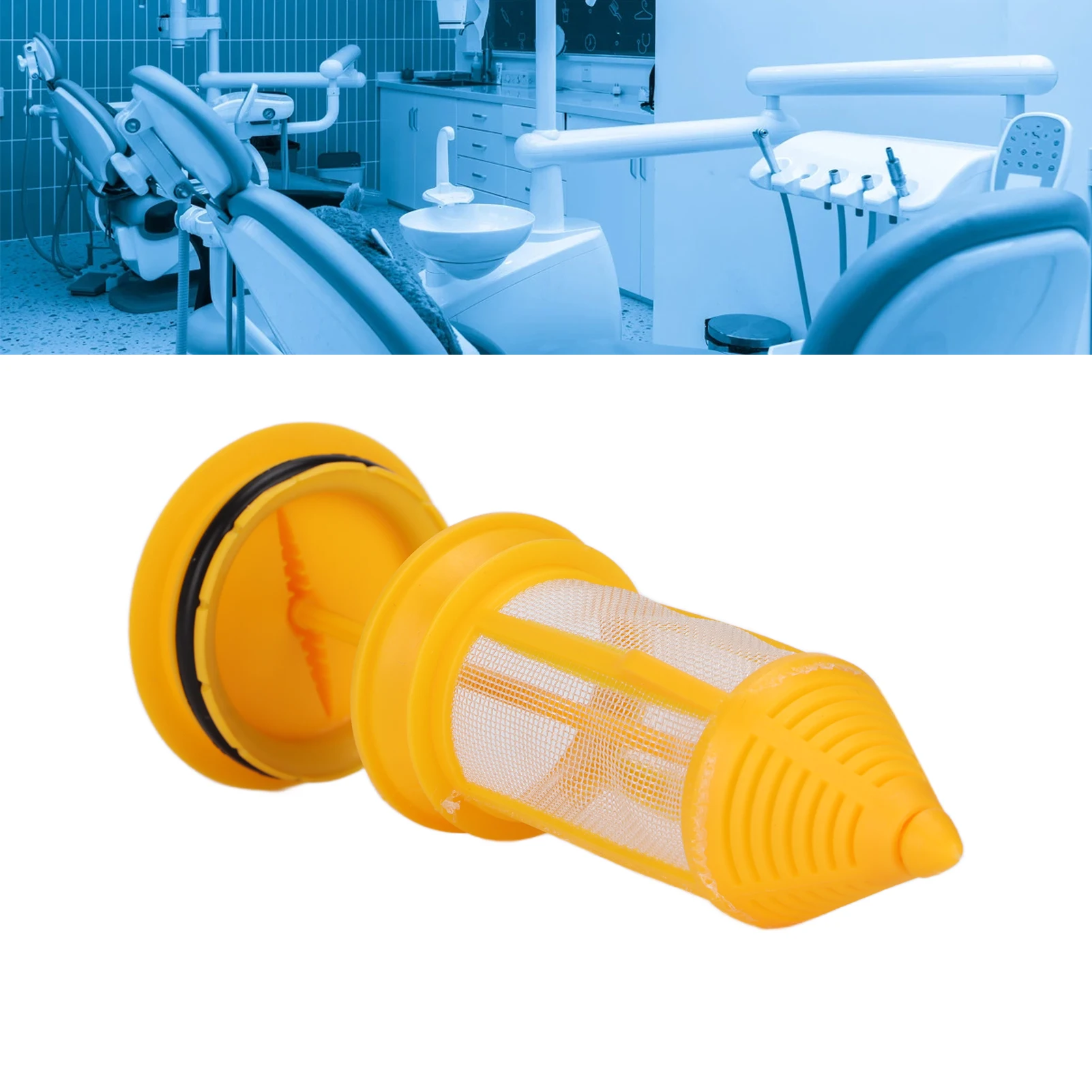 Dental Valve Strong Suction Filter Durable Easy Installation Dental