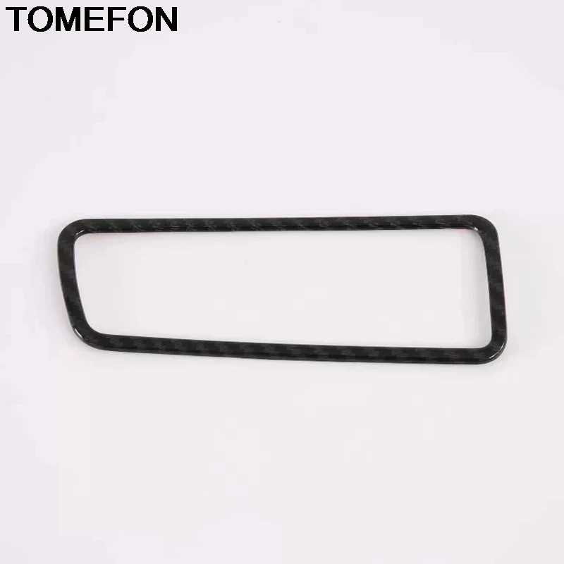 

TOMEFON For Hyundai Tucson 2019 2020 Front Head Light Lamp Control Switch Button Cover Trim Interior Accessories ABS CarbonFiber