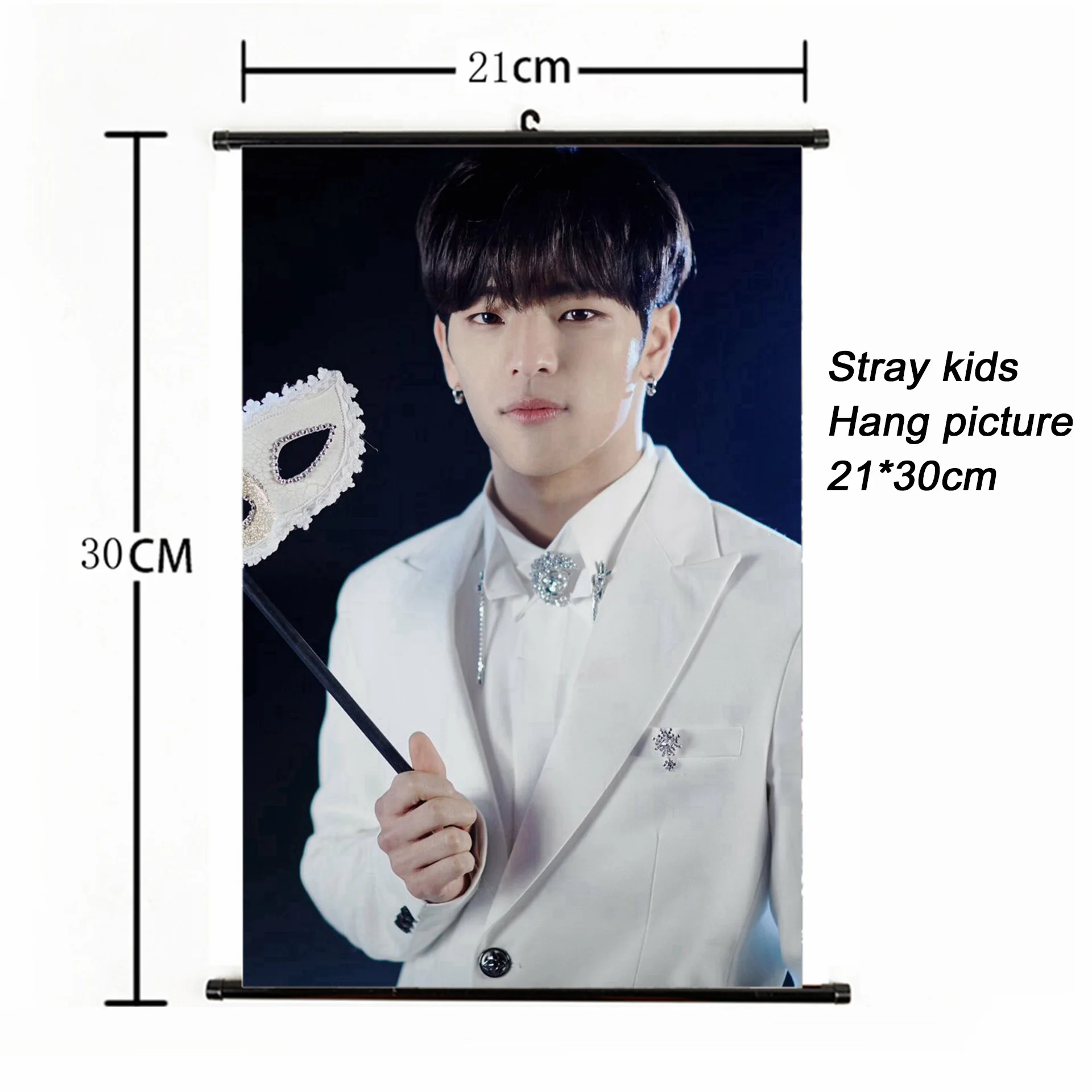 Модный Kpop Stray Kids have picture 21*30 см плакат stray kids MIROH альбом Фотокарта для фанатов Коллекция корейский Канцелярский набор - Цвет: Stray Kids 37