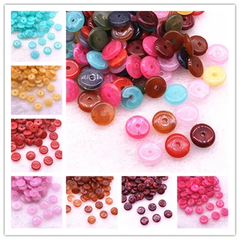 

30pcs 12mm Round Acrylic Beads Piece Spacer Loose Beads for Jewelry Making DIY Bracelet