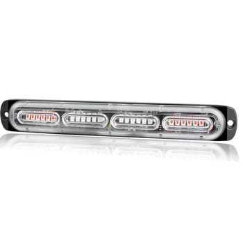 

24 LED Emergency Warning Traffic Advisor Vehicle LED Strobe Light Bar for Cars Lorries Trucks