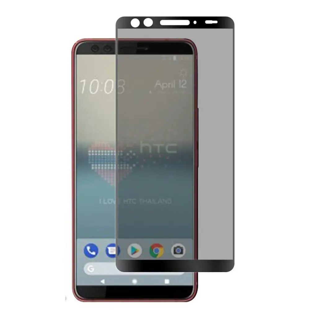 9H полное покрытие надежное закаленное стекло для htc U11 U12 PLUS антибликовое протектор экрана для htc U11 глаза анти шпионская защитная пленка