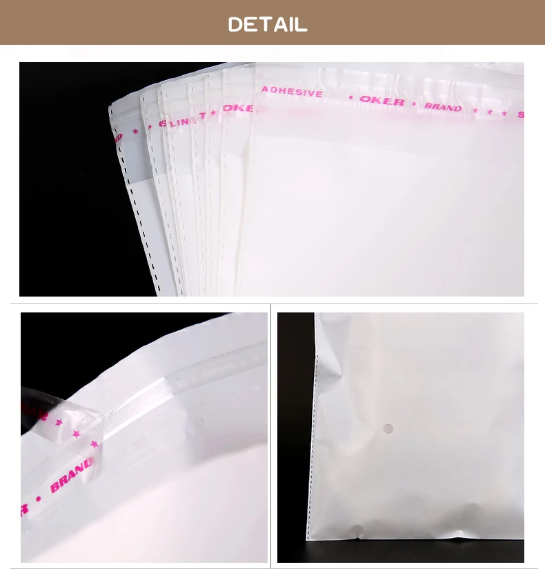 1 pe,Milky white,packaging,storage,self-adhesive bag,seal,cosmetics,mask paper,magazine,book,jewelry,towel,socks,panties,underwear,card,clothes,hat,shoes,scarves, (3)