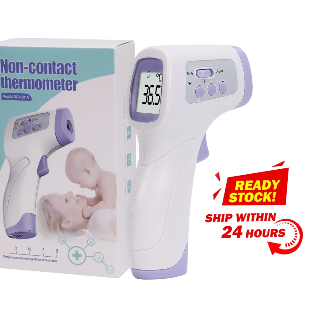 

Infrared Forehead Thermometer Baby Adult Forehead Infrared Thermometer Non-contact Digital body Thermometer Infrared With LCD