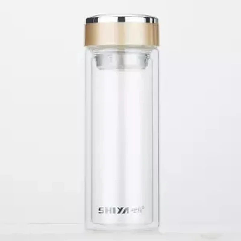 Double Glass Thickened Heat-resistant Cups Large-capacity Drinking High Temperature Office Cup Men and Women Water | Дом и сад