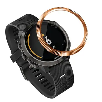 

Replaced Metal Bezel Ring Cover Dial Scale Speed Case for Gar-min Forerunner 645