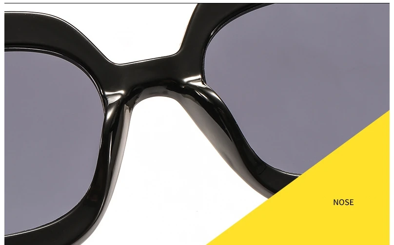 46190 Квадратные ретро солнцезащитные очки с заклепками для мужчин и женщин модные UV400 очки
