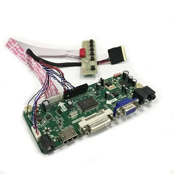 

M.NT68676.2 LCD driver board for laptop screen HDMI DVI VGA signal input 40pin LVDS 15.6“ 1366X768 17.3"1600×900