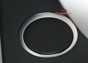 

4PC Matt Chrome Door Speaker trim ring for BMW F31 F34 3 Series 3 GT 320 328 2014 15