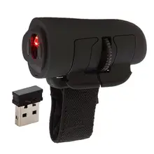 2,4G Беспроводная USB пальчиковая мышь, оптическая портативная мышь для ноутбука, компьютера, пальчиковая мышь для выхода в бизнес-путешествие, встречи