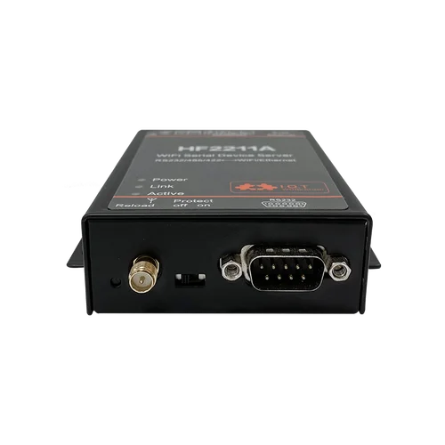 와이파이 직렬 장치 서버, 직렬 포트-와이파이 이더넷 변환기 모듈, HF2211, HF2211A, EU 플러그 사용 가능, RS232, RS485, RS422 4