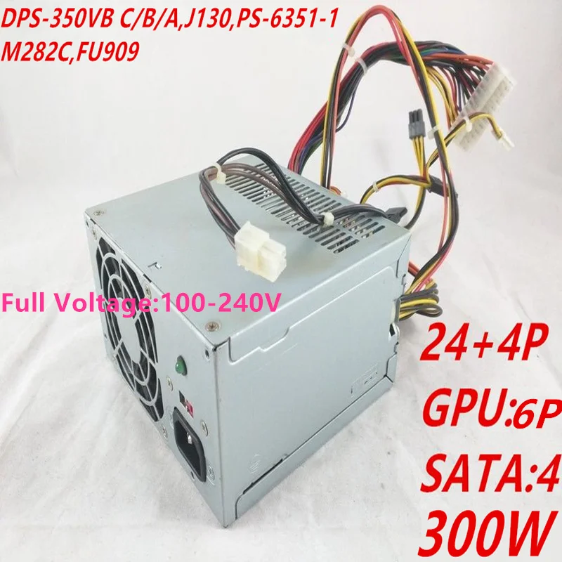 

New Original PSU For Dell 400 410 I530 8100 Power Supply DPS-350VB C DPS-350VB B DPS-350VB A PS-6351-1 M282C FU909 PS-6351-2
