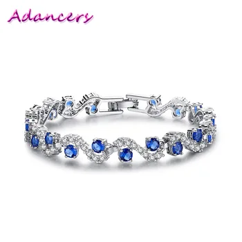 

Women's zircon bracelet new fashion trendy micro-inlaid ladies bracelet European and American bracelet gift
