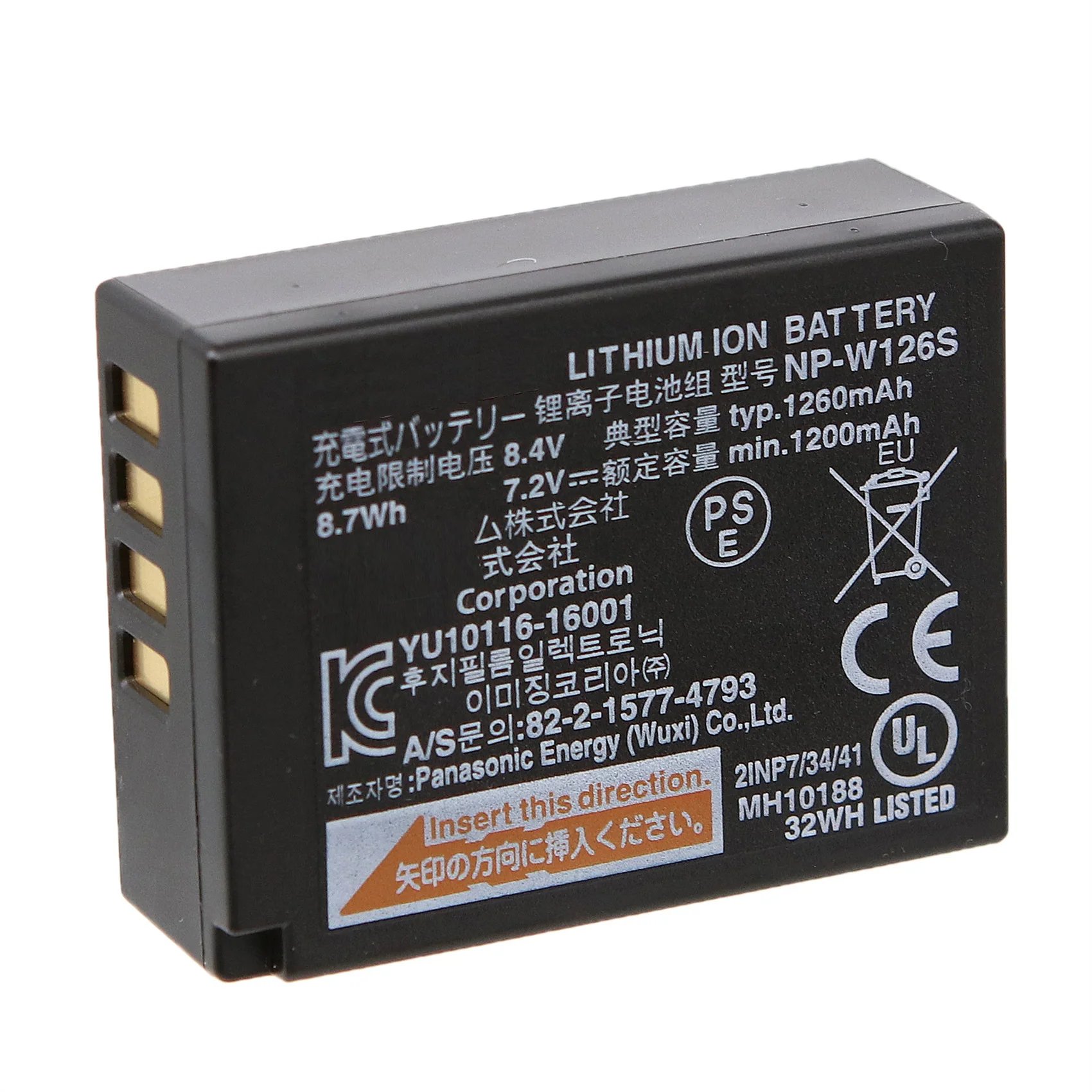 Original NP-W126S W126S Camera Battery for Fujifilm Fuji X-H1 X-PRO3 X-PRO2 X-T3 X-T2 X-T30 X-T20 X-T200 X-E3 X-E2 X-A5 X-A3 | Электроника