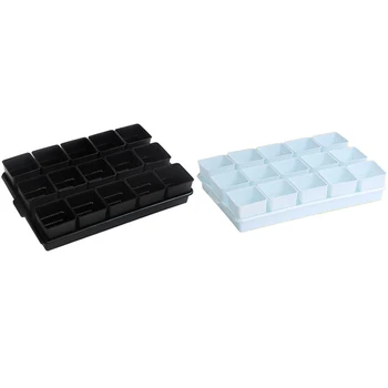 

Square Plastic Succulents Planter Pots with Tray Set for Nursery Cactus Plant Pot Garden Supplies