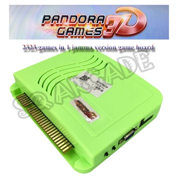 

2pcs/lot Pandora 3D Games Arcade Game Board 2323 in 1 Jamma Version Support 3p 4p Game HDMI VGA Output for Coin Operated Machine