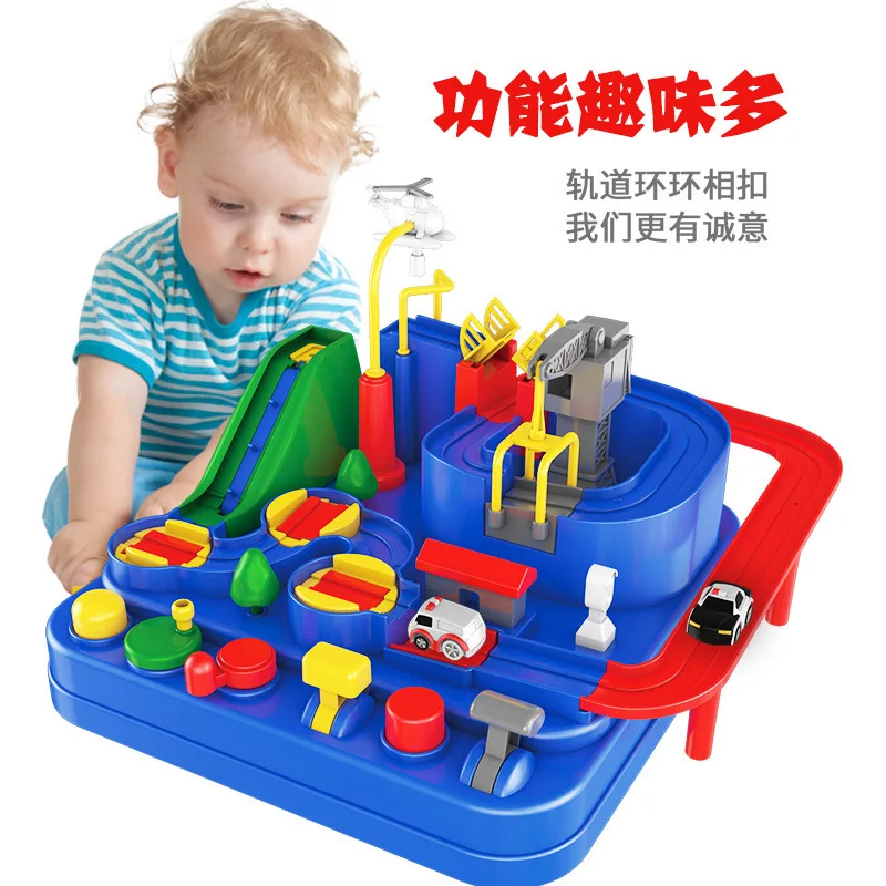 

More Cheng 2019a Camera Track Set Manual Car Checkpoints Adventure Inertia CHILDREN'S Toy Celebrity Style Climbing Stairs
