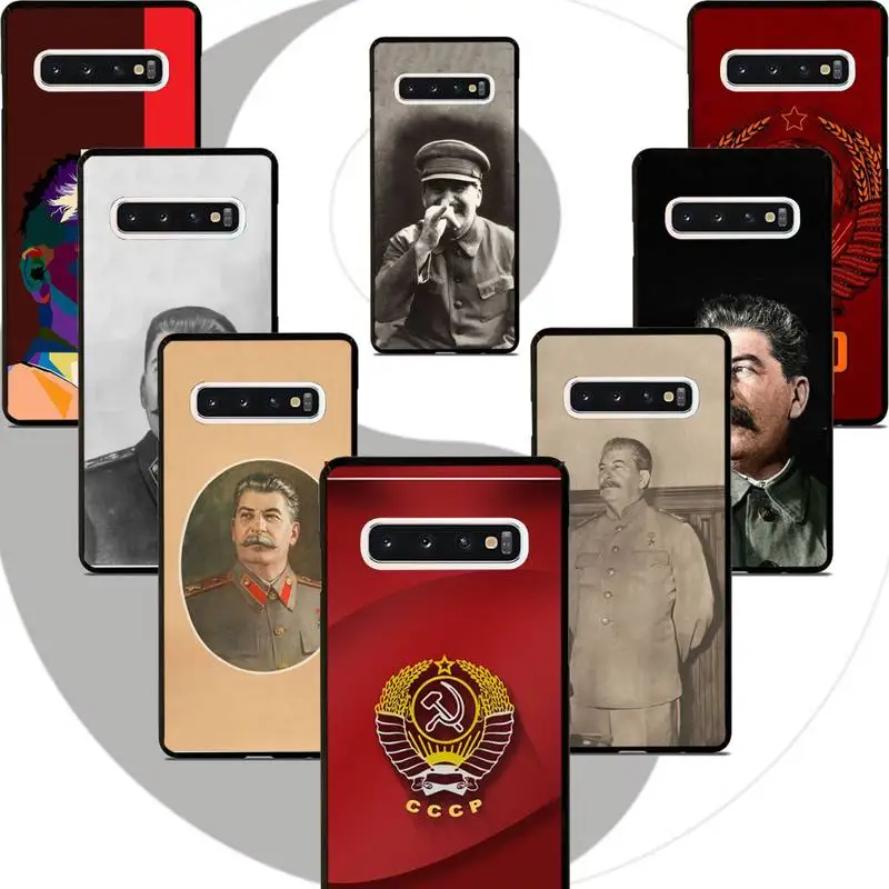 Роскошный брендовый чехол TK ELEVENV с русским сталином СССР чехлы для samsung galaxy S8 S9 S10e